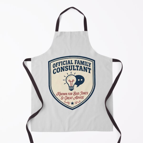 Item preview, Official Family Consultant Funny Dad Jokes Advice designed and sold by LeoLabs.