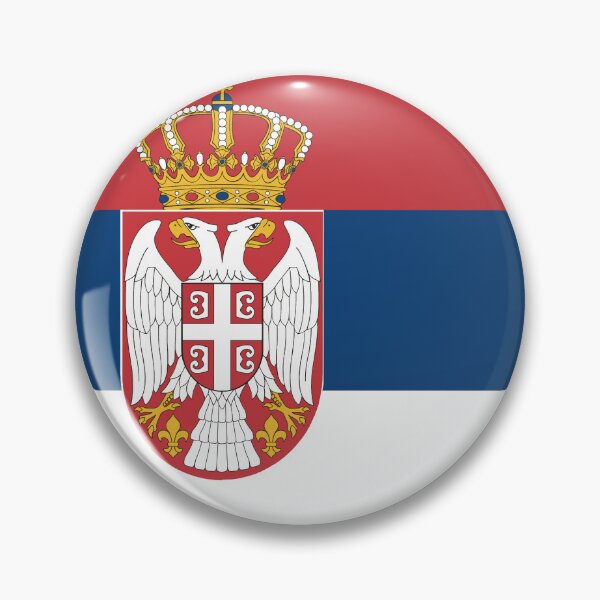 Item preview, Flag Of Serbia RS designed and sold by shitpostee.