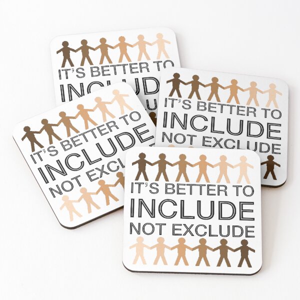 Item preview, It's Better To Include, Not Exclude (Skin Tones) designed and sold by SarahJosArt.