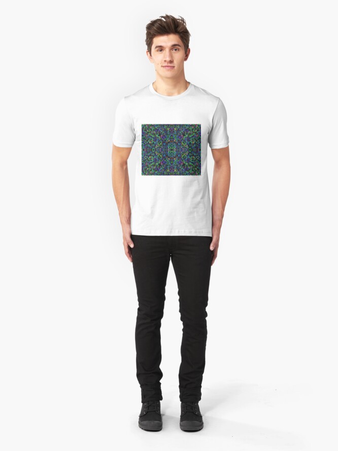 Alternate view of Candy Necklace - Limeberry Slim Fit T-Shirt