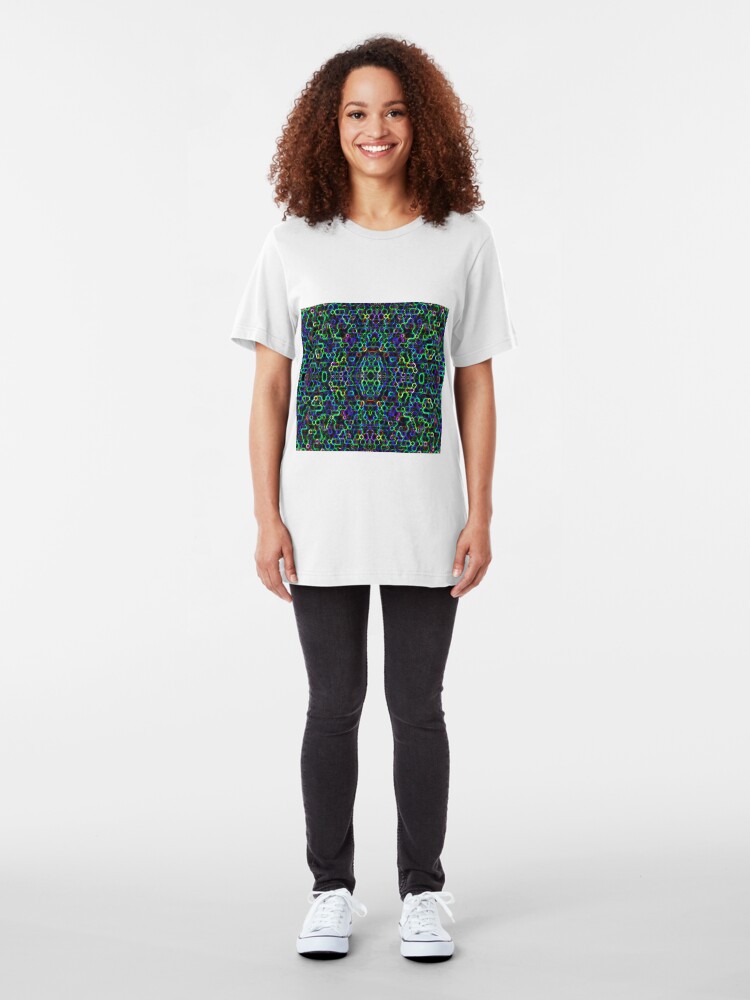 Alternate view of Candy Necklace - Limeberry Slim Fit T-Shirt