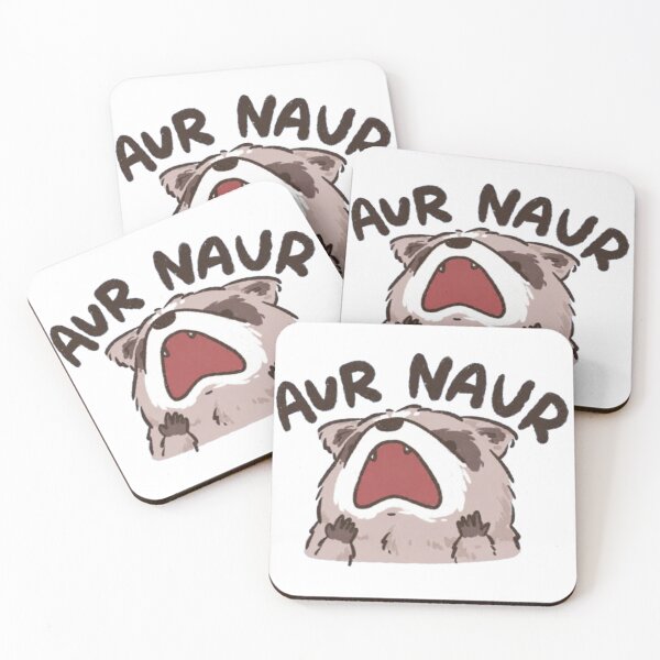 Item preview, Aur Naur Cute Raccoon designed and sold by stzl26.