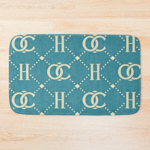Item preview, Sea blue Monogram Grid Patter – Old Money Luxury designed and sold by Ve state official.