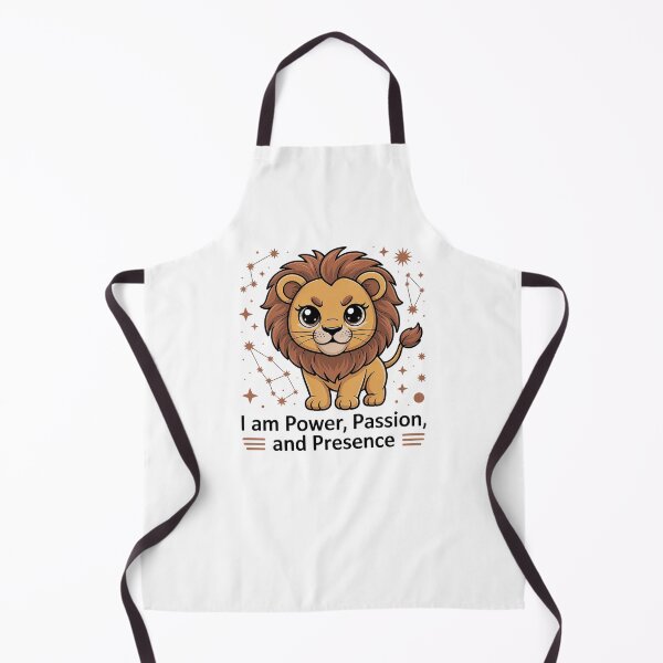 Item preview, Leo Zodiac Lion – I Am Power, Passion, and Presence | Cute Astrology Design designed and sold by Cool-cat-art.