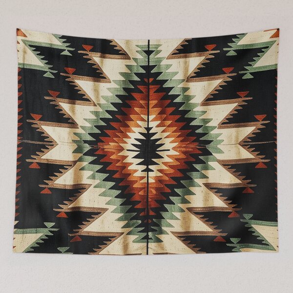 Item preview, Vintage Southwestern Tribal Geometric Pattern designed and sold by Exodoi.