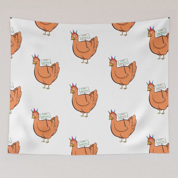 Item preview, Happy Birthday CHICKEN designed and sold by Rae Smitty.
