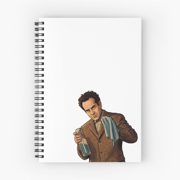 Item preview, Monk - Obsessive Detective Cleaning Spray Comic Style Illustration designed and sold by Greemo03.