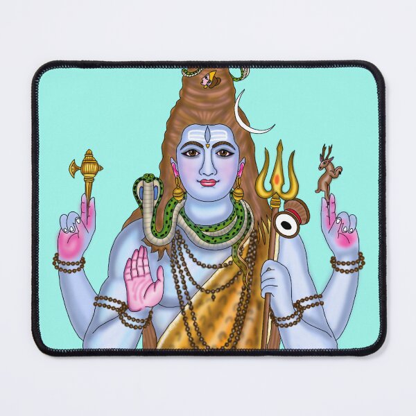 Item preview, Lord Shiva Artwork | Divine Hindu God Digital Illustration designed and sold by Harshit_Digital_Arts.