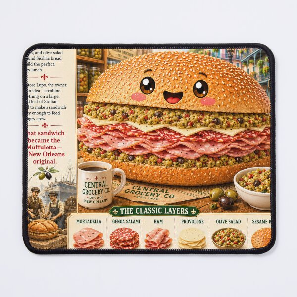 Item preview, Happy Muffuletta designed and sold by 1mooreroy.