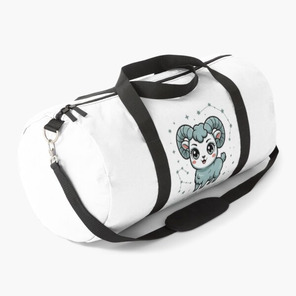 Item preview, Cute Aries Zodiac Ram – Absolutely Fearless A Little Chaotic Funny Astrology Sticker designed and sold by Cool-cat-art.