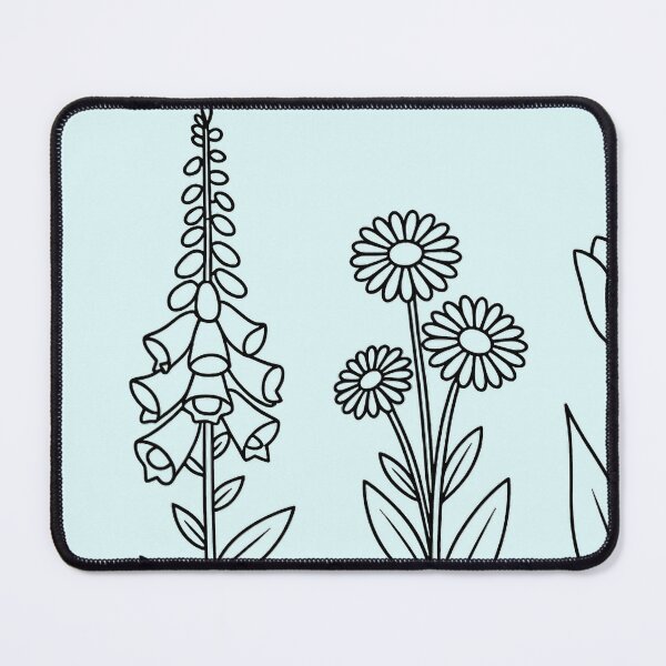 Item preview, foxglove daisy tulip designed and sold by RaynaOceana.
