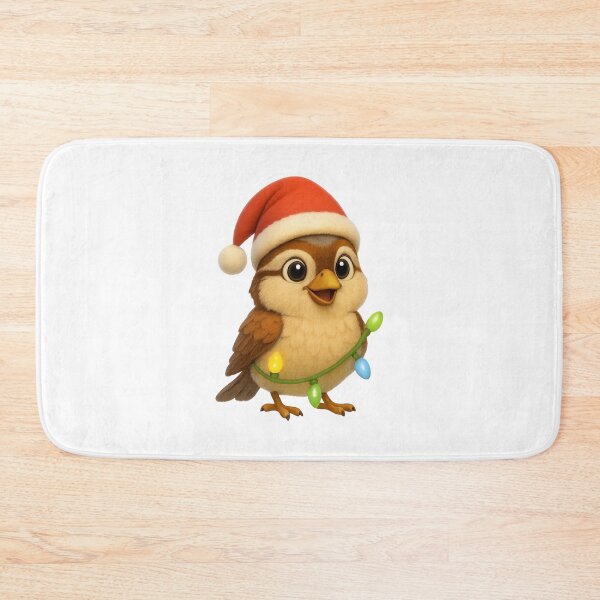 Item preview, Christmas Chipping Sparrow designed and sold by Sillytoe.
