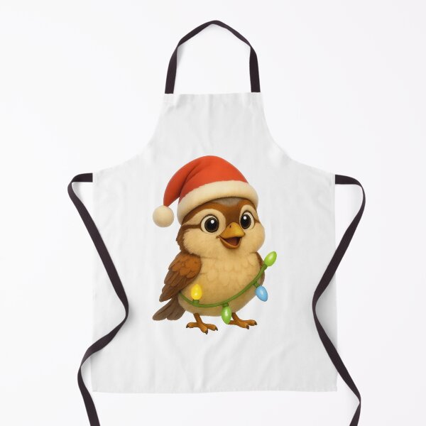 Item preview, Christmas Chipping Sparrow designed and sold by Sillytoe.