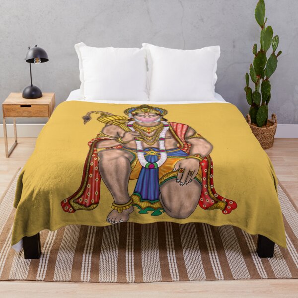 Item preview, Lord Hanuman Artwork | Powerful Hindu Divine Digital Illustration designed and sold by Harshit_Digital_Arts.