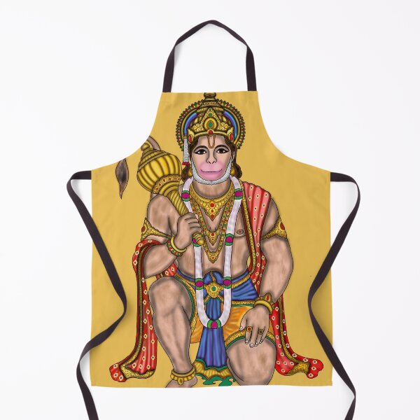 Item preview, Lord Hanuman Artwork | Powerful Hindu Divine Digital Illustration designed and sold by Harshit_Digital_Arts.