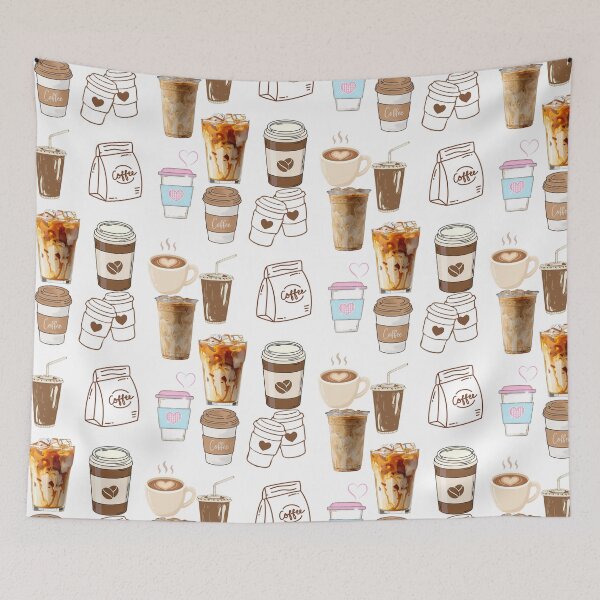 Item preview, Coffee stickers  designed and sold by ISG Designs.