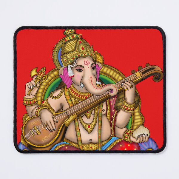 Item preview, Lord Ganesha Artwork | Divine Hindu God Digital Illustration designed and sold by Harshit_Digital_Arts.