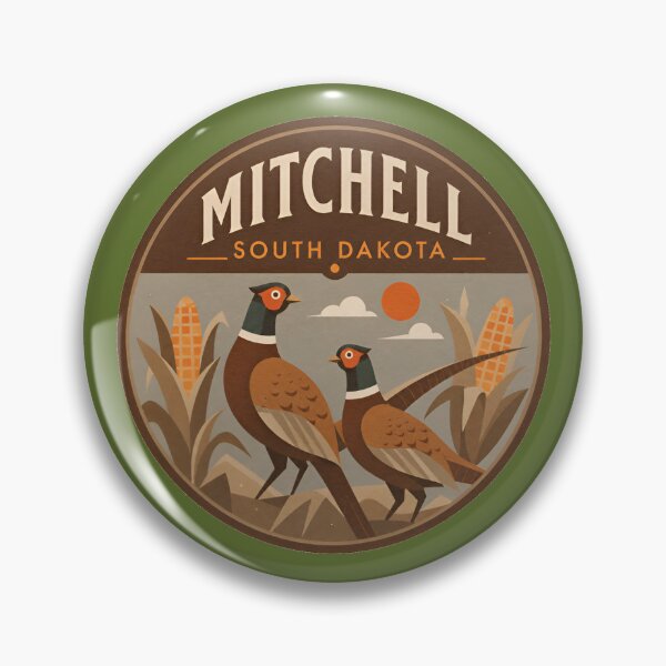 Item preview, Mitchell South Dakota  designed and sold by Broken Antler Designs .