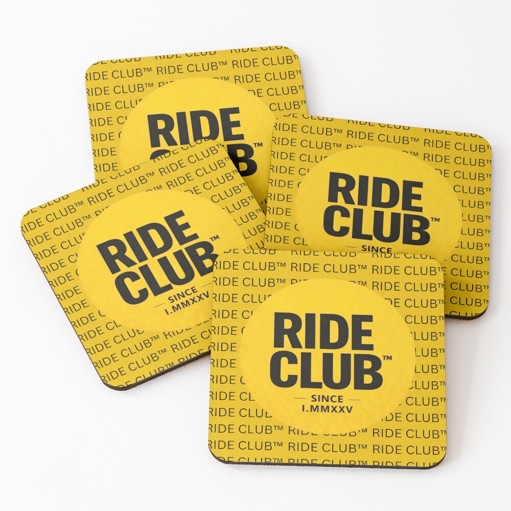 Item preview, Coasters (Set of 4) designed and sold by RideClub.