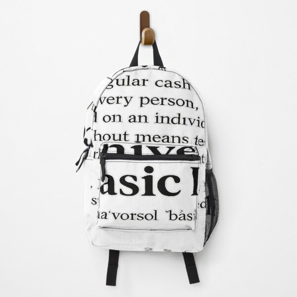 Item preview, Universal Basic Income Dictionary Style Defintion designed and sold by SociProgress.