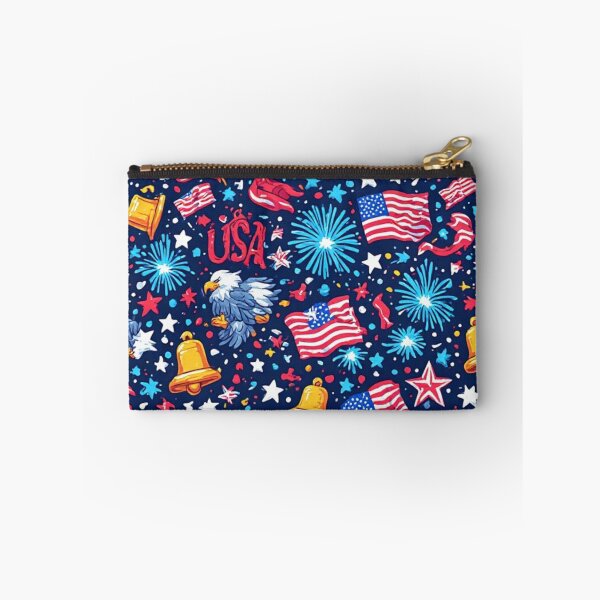 Item preview, July 4th Celebration Seamless Pattern Red White and Blue designed and sold by dcohea.