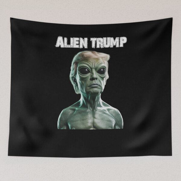 Item preview, Alien Trump – Funny UFO Political Parody designed and sold by ALL ART .
