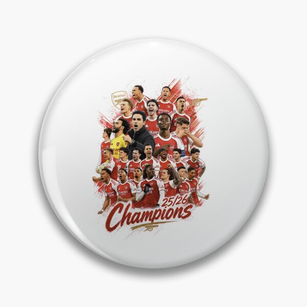 Item preview, Arsenal 25/26 Champions Collage Art designed and sold by Sunnay1989.