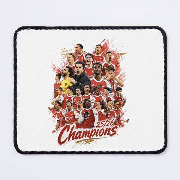 Item preview, Arsenal 25/26 Champions Collage Art designed and sold by Sunnay1989.