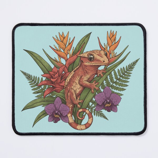 Item preview, Crested Gecko Pet Reptile Rainforest Flora designed and sold by BirdsnStuff.