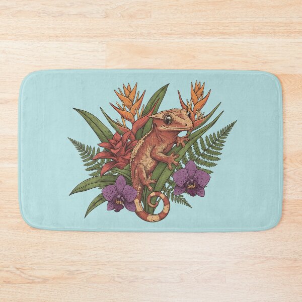 Item preview, Crested Gecko Pet Reptile Rainforest Flora designed and sold by BirdsnStuff.