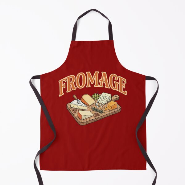 Item preview, Vintage Fromage French Cheese Charcuterie Graphic Design designed and sold by Terry Bain.