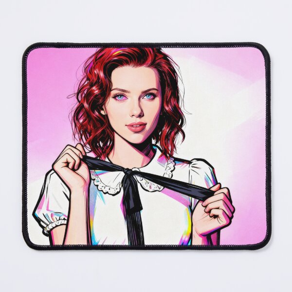 Item preview, Scarlett's Gaze - Pop Art designed and sold by CleverCulture.