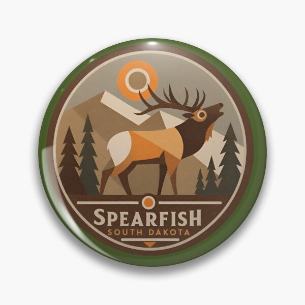Item preview, Spearfish South Dakota  designed and sold by Broken Antler Designs .