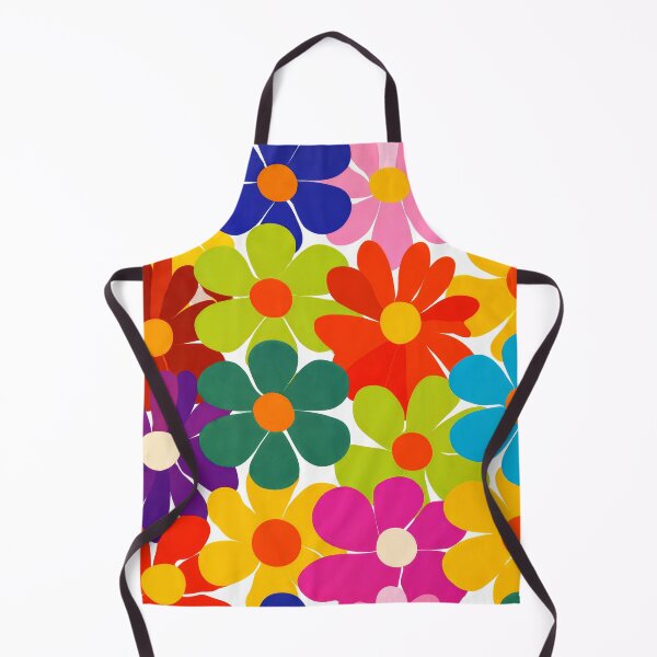 Item preview, Retro 1960's Flower Power Pattern Hippie Art Designs designed and sold by DEC02.