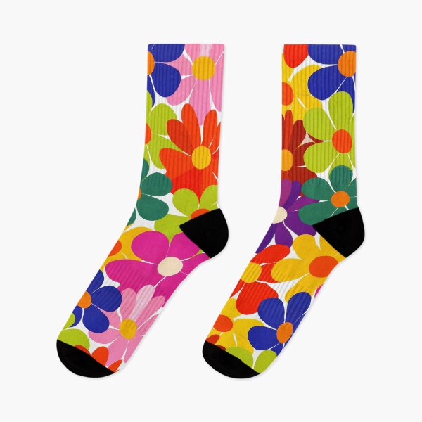 Item preview, Retro 1960's Flower Power Pattern Hippie Art Designs  designed and sold by DEC02.