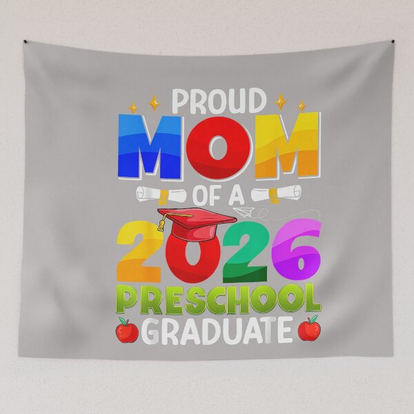 Item preview, Proud Mom of A 2026 Preschool Graduate Graduation Class 2026 designed and sold by GreggRoss.