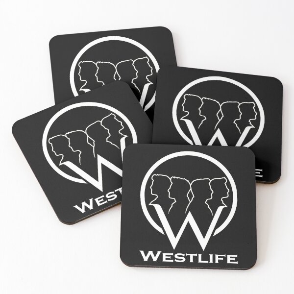 Item preview, Westlife Outline Logo Graphic Shirt | Minimal Retro Boyband Fan Design designed and sold by Dimu Co..