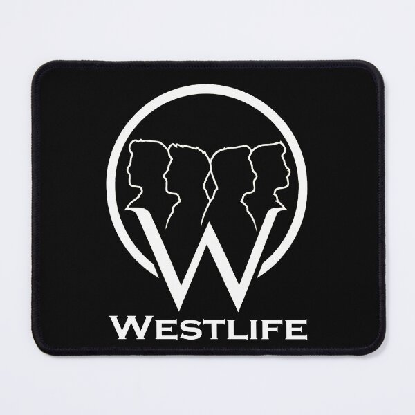 Item preview, Westlife Outline Logo Graphic Shirt | Minimal Retro Boyband Fan Design designed and sold by Dimu Co..