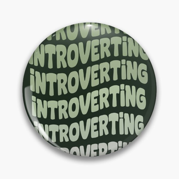 Item preview, Introverting - Fade Away Introvert Humor Design designed and sold by THROUGH-LIFE.