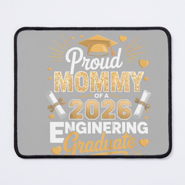 Item preview, Proud Mommy of 2026 Engineering Graduate Family Graduation designed and sold by GreggRoss.