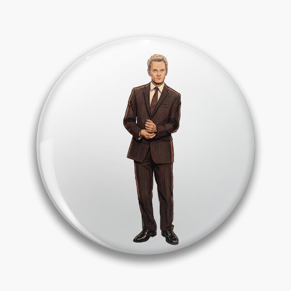 Item preview, Barney HIMYM - Legendary Man in Suit Comic Style Illustration designed and sold by Greemo03.