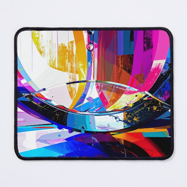 Item preview, Prismatic Glass Flow Abstract Art designed and sold by NizuCaCi.