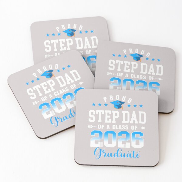 Item preview, Class of 2026 Graduation Proud Step Dad of A 2026 Graduate designed and sold by MabelWells.