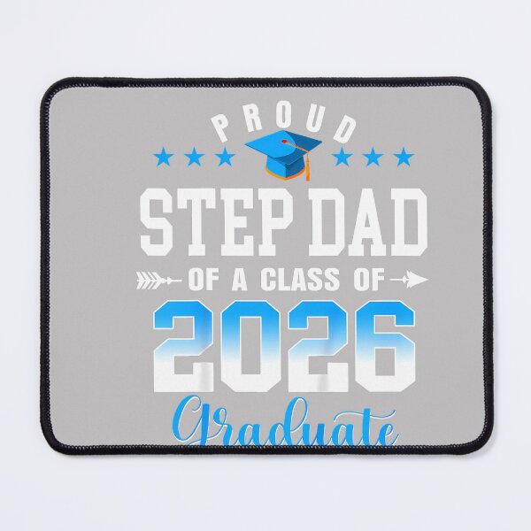 Item preview, Class of 2026 Graduation Proud Step Dad of A 2026 Graduate designed and sold by MabelWells.