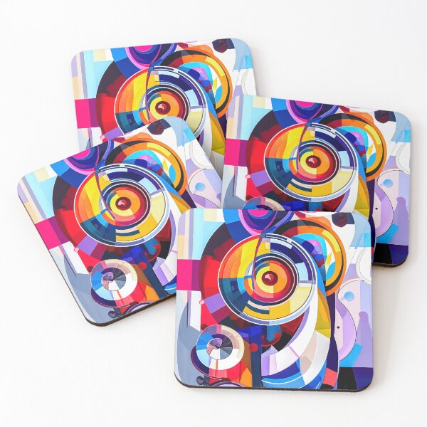 Item preview, Chromatic Spiral Geometry Abstract designed and sold by NizuCaCi.