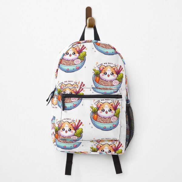 Item preview, Living My Best Life Cute Hamster designed and sold by carestazafeli.