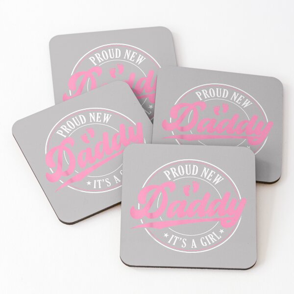 Item preview, Proud New Dad I'ts a Girl Est 2026 Baby Announcement Daddy designed and sold by GreggRoss.