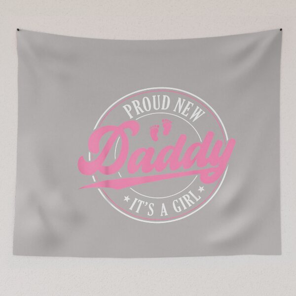 Item preview, Proud New Dad I'ts a Girl Est 2026 Baby Announcement Daddy designed and sold by GreggRoss.