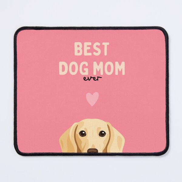Item preview, Smooth-haired Cream Dachshund Best Dog Mom designed and sold by ZoesPlace.