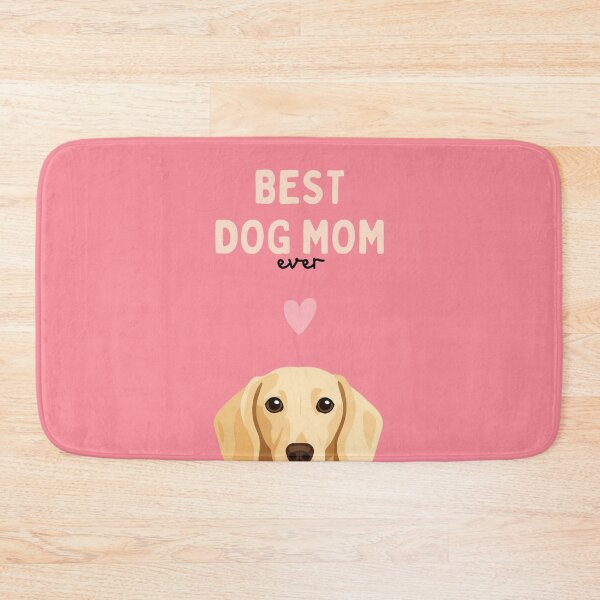 Item preview, Smooth-haired Cream Dachshund Best Dog Mom designed and sold by ZoesPlace.